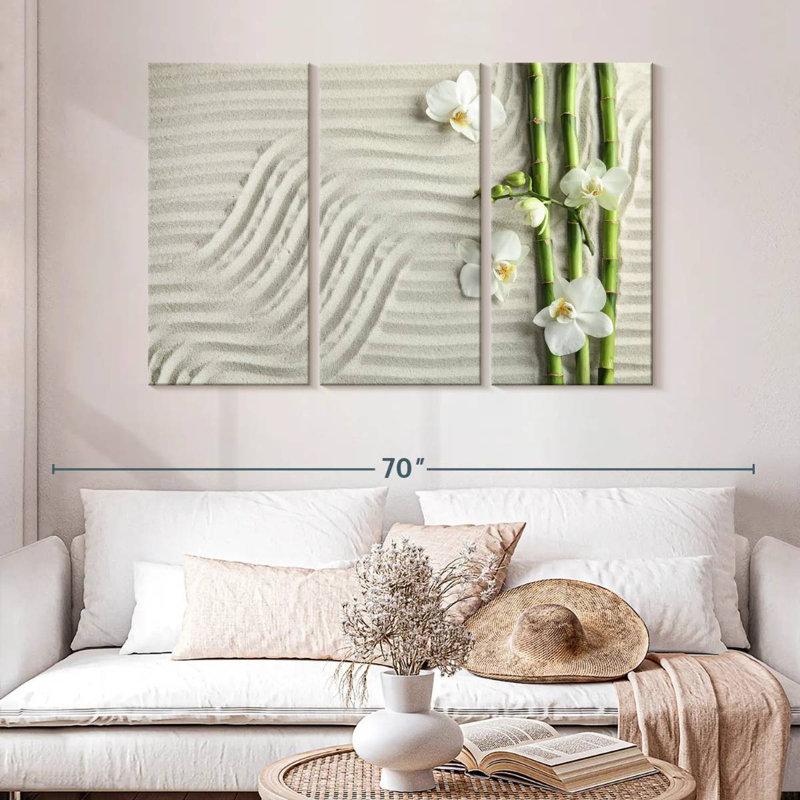 Kerrick Bamboo Zen Garden, 32" H x 50" W