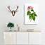 Blooming Raspberry Bush by Pierre-Joseph Redoute - Wrapped Canvas-55371682