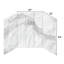 Arbescato Polished Shower Wall System (5-Piece)