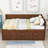 Kouta Wood Daybed with Drawers and Shelves-2034574561-2034574560