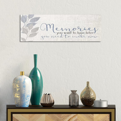 Memories IV by Kimberly Allen - Panoramic Print on Canvas