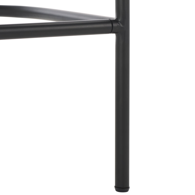 Liana Upholstered Counter Stool, Grey