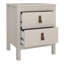 Ruaridh 43.6cm W Manufactured Wood Bedside Table