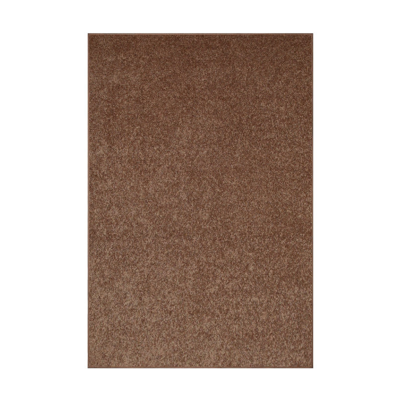 Modern Plush Pet and Kids Friendly Solid Color Brown Area Rugs, Stain & Fade Resistance, Perfect for Living Room, Dining Room, Bedroom, Playroom and Kidsroom, Event, Wedding, Ambereen Rug