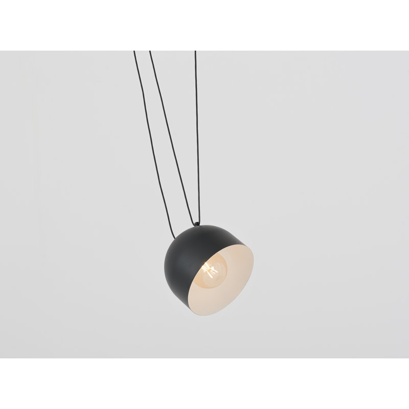 Allan 1 - Light Single Pendant, White