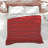 Red Wavy Lines Comforter-128741381