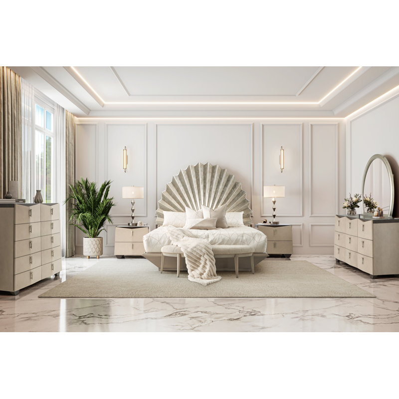Fantosini 10-Drawer Mule Chest - Silver Mist