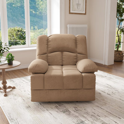 Greta 40.1" Wide Upholstered Recliner