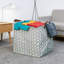 4 pièces, panier de rangement en tissu de grande capacité pour la lessive, les jouets et l'organisation de la maison - pliable, résistant à l'eau et durable