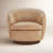 Marcy Vegan Leather Swivel Barrel Chair-110408655