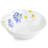 Gibson Ultra Violet Floral 12 Piece Tempered Opal Glass Dinnerware Set