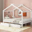 Lit plateforme House avec deux tiroirs-1589952060