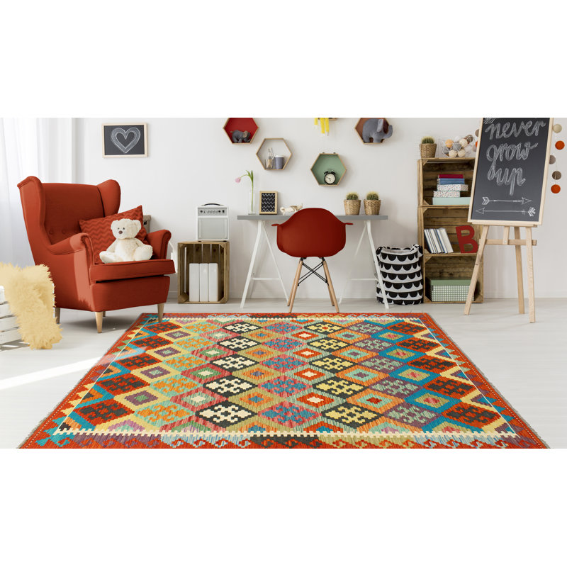 Flatweave Tanner Red Rug