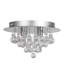 4-Light 35cm Crystal Flush Mount Ceiling Light