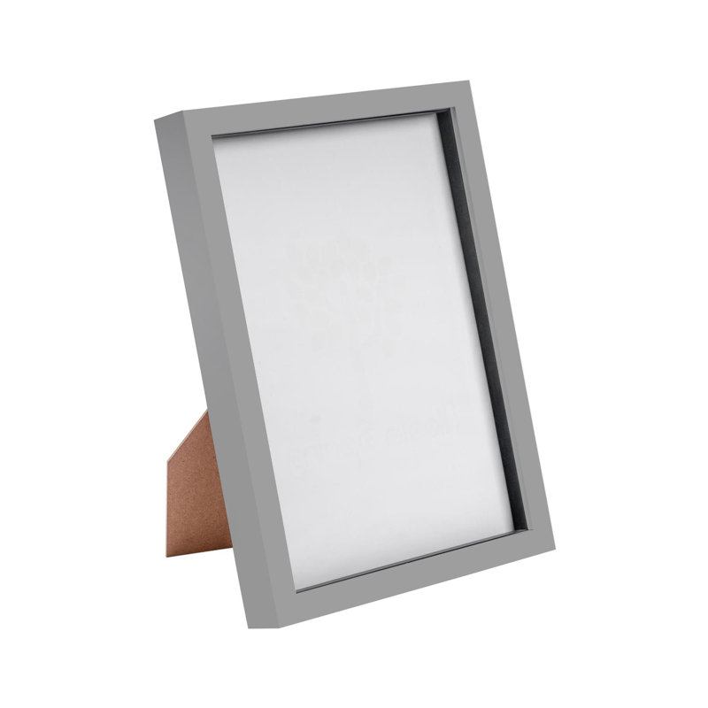 Plastic Box Frame in Grey