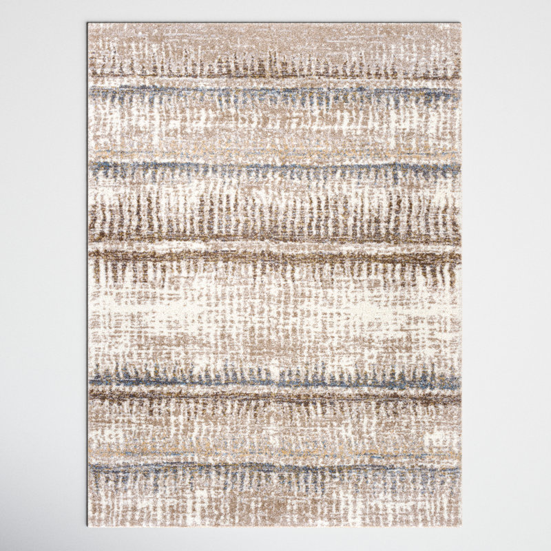 Maez Abstract Area Rug, Rectangle 8'10" x 12'