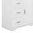 Tall Storage Cabinet, Bathroom Floor Freestanding Storage Cabinet With Doors, Three Drawer, And Adjustable Shelf, Anti-Tipping Device-1325392368