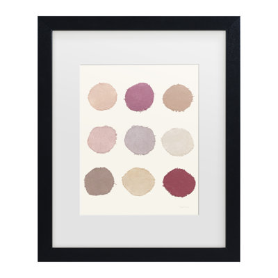 Œuvre encadrée de bolognaise, Rhin Piper Mesa Designs VII