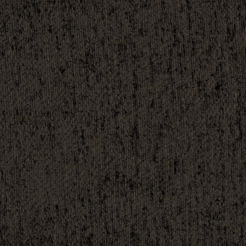 Amite Canapé inclinable droit en chenille W, Chenille chocolat