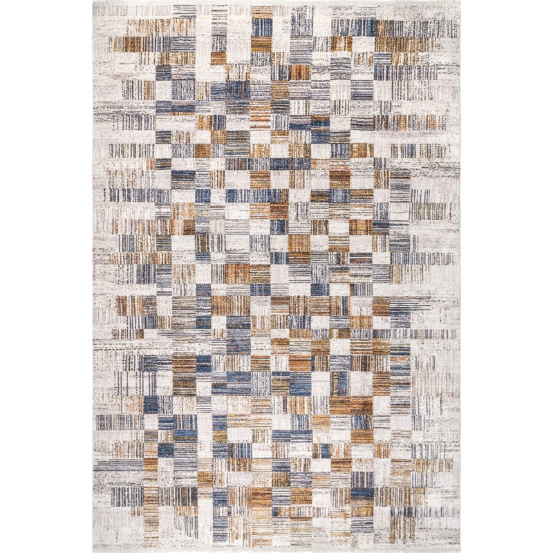 Ludora Abstract Indoor Rug, Rectangle 4' x 6'