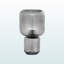 Lampe de table en verre transparent Verona
