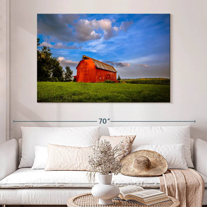 Lilie Barn à la ferme, H 34 po x l 51 po