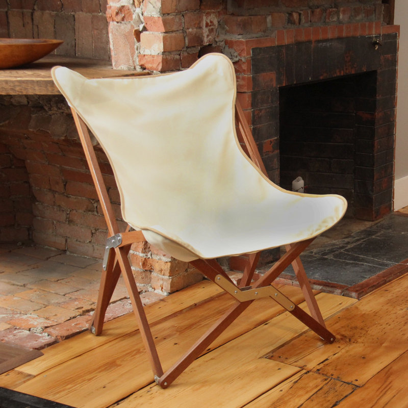 Burel Wicker Outdoor Armless Lounge Chair, Natural