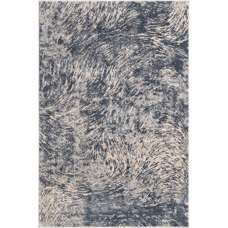 Abstract Indoor Rug, Rectangle 4' x 6'