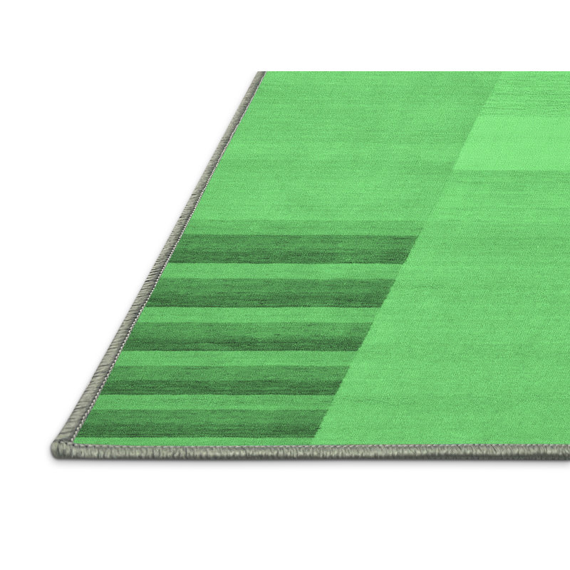 Washable Striped Indoor Rug, Rectangle 2' x 3'