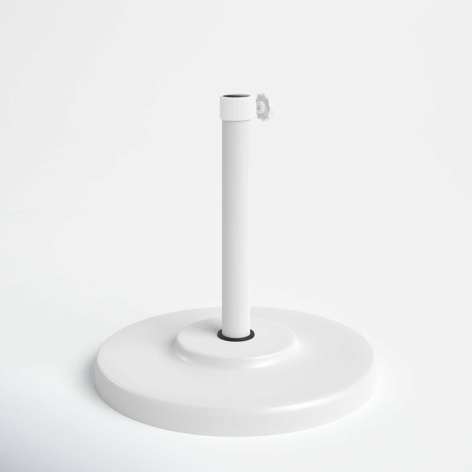 Harmonee Free-Standing Umbrella Base, White