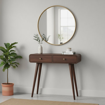 80cm Solid Wood Console Table