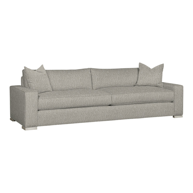 Paxton Upholstered 109'' Sofa, Tarbee Pebble, Wrenn