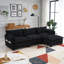 Canapé modulaire surdimensionné avec repose-pieds mobile-1617666170