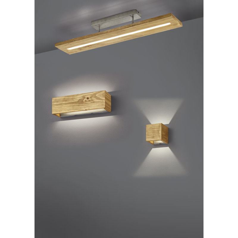 LED-Up & Downlight 1-flammig Grayson aus Holz