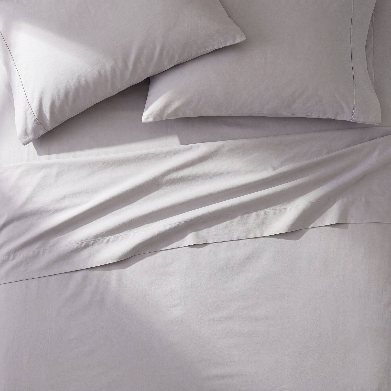 Egyptian Cotton Sheet Set, King Sheet Case Pack+1 Fitted Sheet+2 Pillowcase, Arctic White