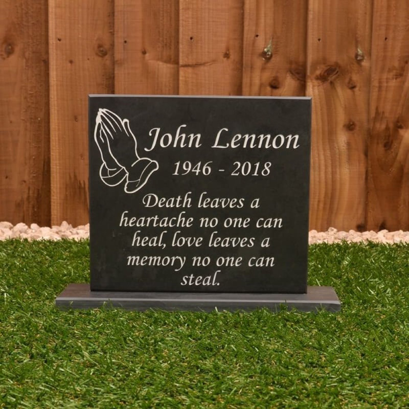 Bertsch Stone No Theme Memorial Plaque/Stone, Yes