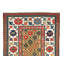 Tapis kazak antique de couleur blanche, Kazak, vers 1880