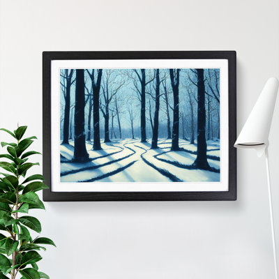 Joyous Winter Forest - Framed Print