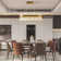Dimmable LED Drum Chandelier