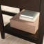 Bureau en L, finition brune