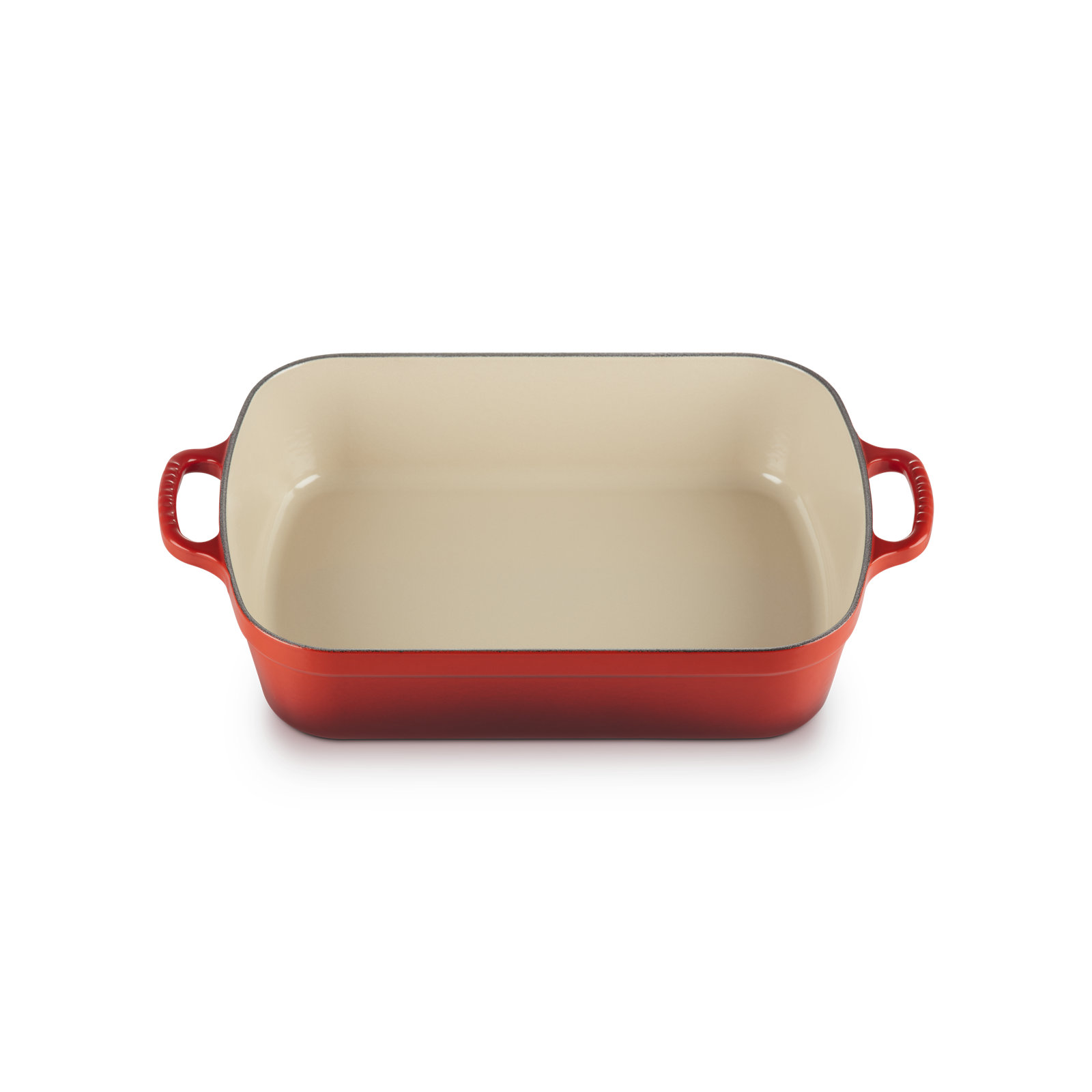 Le Creuset Signature Cast Iron Roaster, 5.25 qt., Cerise