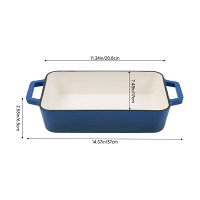 Living and Home 3.2 L Non-Stick Cast Iron Stainless Steel Stock Pot