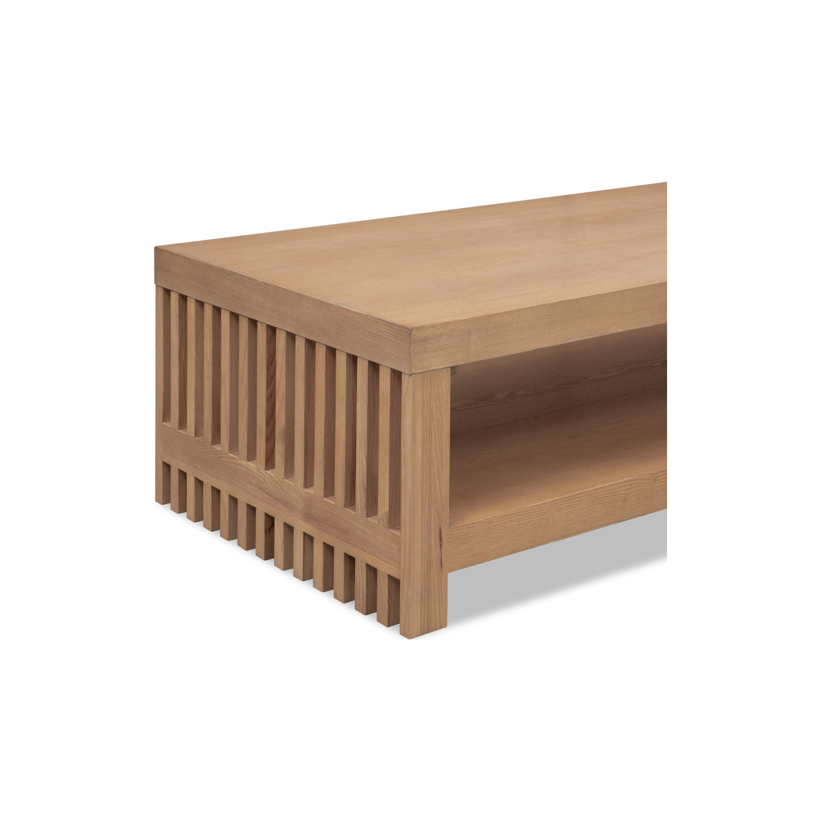 Finnian Coffee Table, Natural Wood
