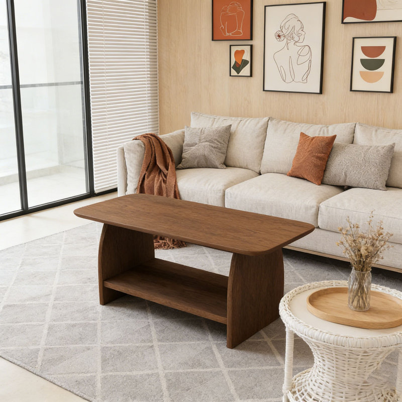 Table basse 47 pouces, Bois