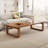 Picture color Solid Wood Rectangular Coffee Table-1000939142