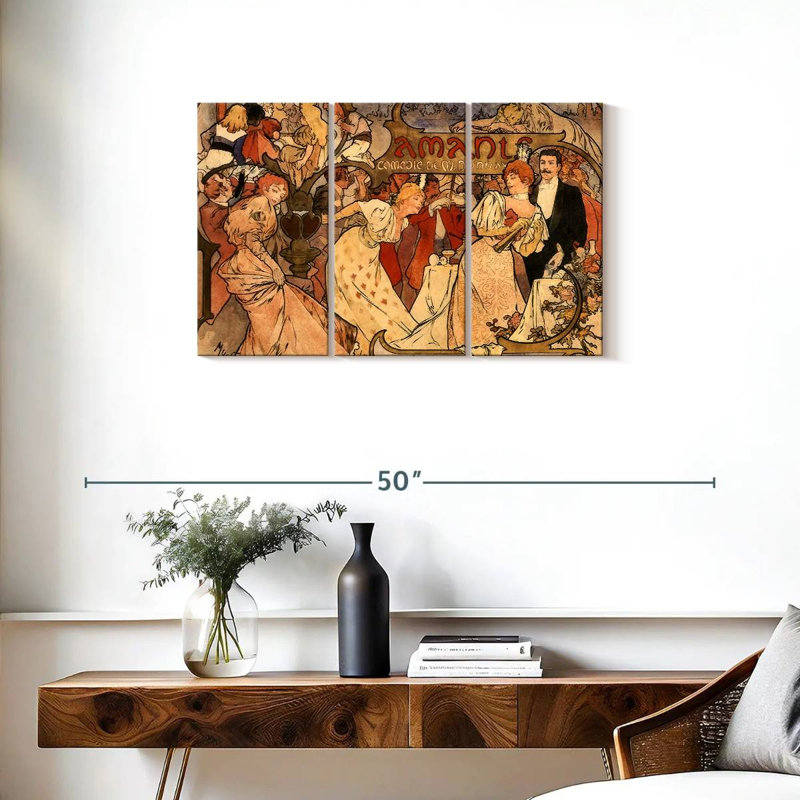 Leisha Amants, 20" H x 33" W
