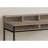 Fex Computer Office Standing Desk, 47 Inch Wood, Shelves, Metal-102361236