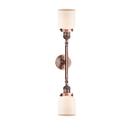 Bell 2 Light 19" Bath Vanity Light