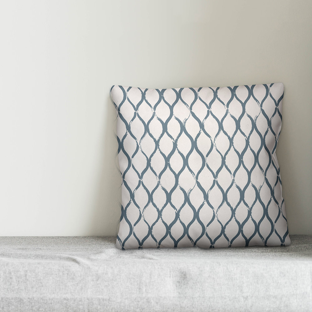 Designs Direct Creative Group Fishnet Throw Pillow | Wayfair
