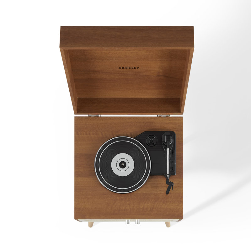 Rohe 3 - Speed Turntable Decorative Record Player with Bluetooth